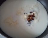 A picture of step 3 of #Ramadan.... Mango Firni.
