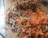 A picture of step 2 of Sig's Cheese&Onion Flapjack.