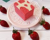 Foto langkah ke 9 dari resep 556. Bolu Kukus Santan Bermotif #SelasaBisa.