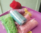 Foto langkah ke 5 dari resep DarLung Ceria💜💙💚💛💖 (Dadar Gulung).