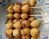 Foto langkah ke 6 dari resep Sate Telur Puyuh ala Angkringan.