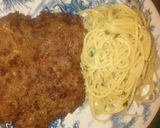 Foto del paso 5 de la receta: Patys caseras y fideos al pesto 🍜