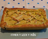 Foto del paso 6 de la receta: Pastel de espinacas, gambas y jamón