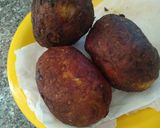 A picture of step 5 of Nargisi kofta.