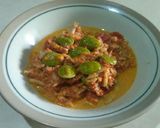 Foto langkah ke 4 dari resep Sambal tanak teri petai.