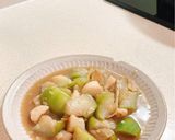 干貝炒絲瓜的食譜步驟1照片