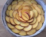 A picture of step 10 of Peach and Mascarpone Soft Cake.