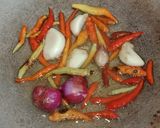 Foto langkah ke 2 dari resep 39. Sambal + terong + tempe + timun.