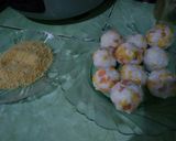 Foto langkah ke 3 dari resep Kroket nasi bekal sekolah.