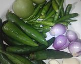 Foto langkah ke 1 dari resep Sambal hijau khas padang.