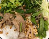 Hình bước làm 4 của món Bún, bê Kỳ Anh