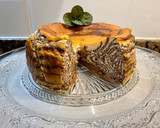 Foto del paso 24 de la receta: Pastel de queso “cebra”