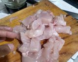 Foto del paso 1 de la receta: Pizza de pollo sin harina
