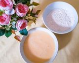 Hình bước làm 1 của món Bánh Crepe sầu riêng