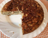 Foto del paso 8 de la receta: Tortilla de berenjena, cebolla y atún