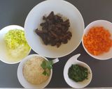 Foto del paso 1 de la receta: Arroz, con hongos boletus secos