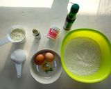 A picture of step 1 of Pancakes and pink lemonade.