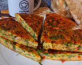 Foto langkah ke 4 dari resep Telur Dadar Padang || with Telur Bebek.