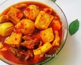 Foto langkah ke 5 dari resep Tahu Telur Masak Habang / Merah.