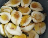 عکس مرحله 4 از دستور کمپوت گلابی زعفرانی 🍐