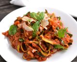 Gluténmentes cukkini "spagetti" recept fázis 5 fotója