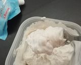 A picture of step 2 of Chicken spread sandwich.