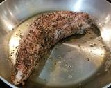 Black Pepper Crusted Pork Tenderloin With Black Cherry Reduction recipe step 3 photo