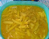 Foto langkah ke 5 dari resep Pepaya muda kuah kuning.