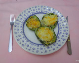 Foto del paso 18 de la receta: Zapallitos rellenos de gulas y jamón