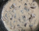 Foto del paso 4 de la receta: Espirales con salsa de champiñones 🍝