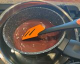 Une image de l'étape 2 de Mousse au chocolat vegan.