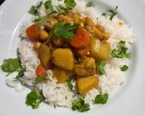 A picture of step 6 of Creamy Chickpea Potato Curry.