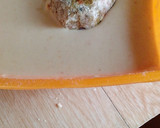 A picture of step 9 of Beans balls.