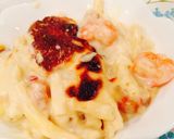 Hình bước làm 7 của món Macaroni Gratin Nui Bỏ Lò