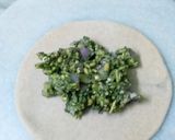 A picture of step 4 of Spicy sprout moong parantha.