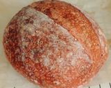 Foto langkah ke 22 dari resep Purple Sweet Potato Tri-Colour Quinoa Sourdough Bread (Oven Tangkring).