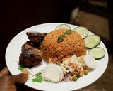 A picture of step 9 of Nigerian Jollof Rice.