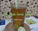 Teh Madu Serai Jeniper langkah memasak 2 foto