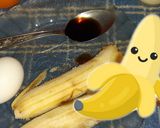 Foto del paso 1 de la receta: Budín de bananas con chips de chocolate y de banana y coco