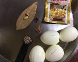 A picture of step 2 of Egg Biryani.