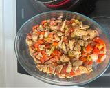 Foto del paso 8 de la receta: 🥗 Bowl templado de quinoa, pollo y verduras