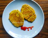 Foto langkah ke 6 dari resep Omelet TeWoGing #diet.