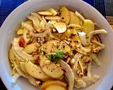 Édesköményes, almás saláta recept fázis 4 fotója