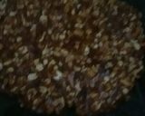 A picture of step 2 of Groundnut chikki.