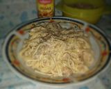 Foto langkah ke 9 dari resep Fettuccine saus carbonara ala ikiz.