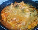 A picture of step 4 of Murgh Ajwaini (Chicken with Carom Seeds).