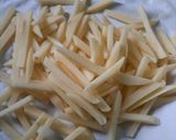 A picture of step 2 of Peri peri fries.