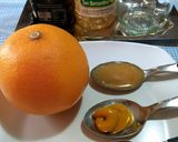 Foto del paso 1 de la receta: Vinagreta de pomelo rosado