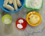 Gambar langkah 1 resipi Apam pisang.