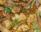 A picture of step 8 of Chicken Achari Karahi.